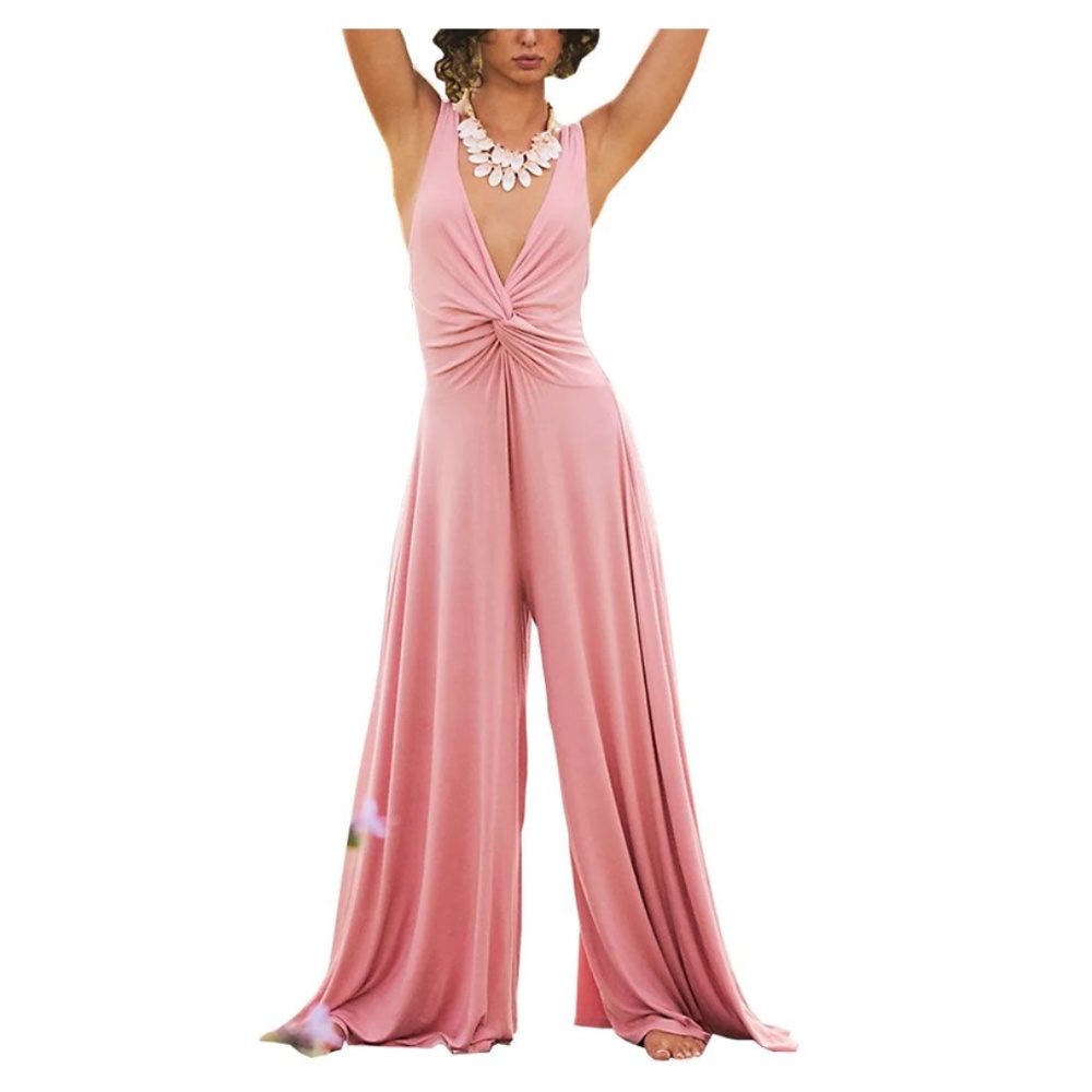 #2132 Free People Dusty Pink Harlow One-Piece